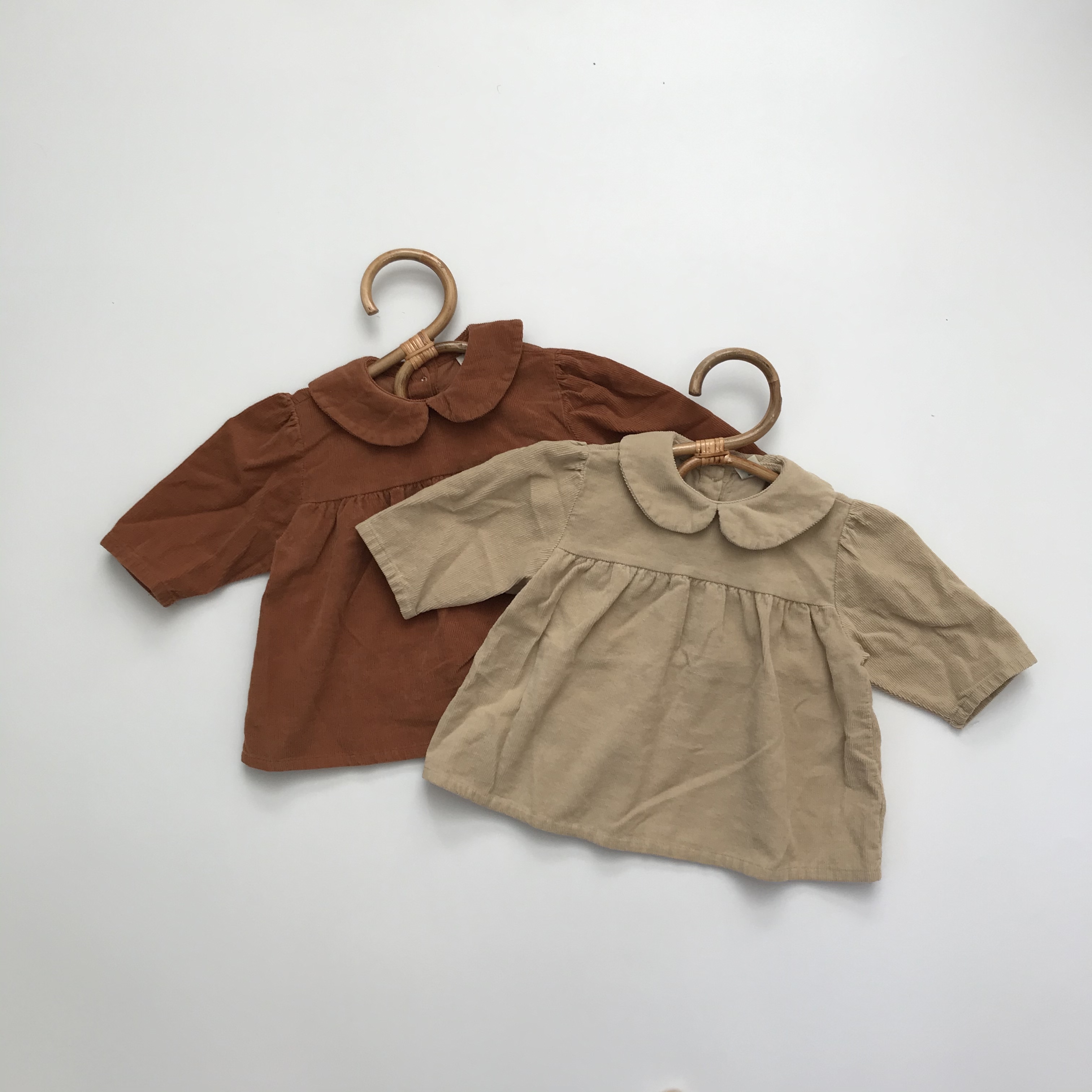 クリアランス 即納 Bao9aw08 Corduroy Ops コーデュロイ ワンピース ベビー 出産準備 Hippo Birds Base Shop