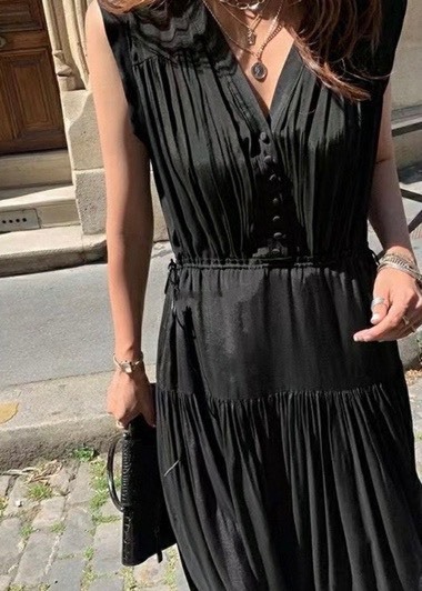 マレンボタンワンピース ベージュ オリーブ ブラック Hanehuku