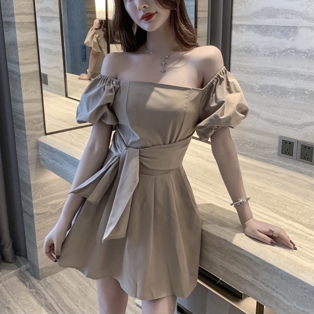 パフスリーブオフショルミニワンピースso1618 Stella Tokyo