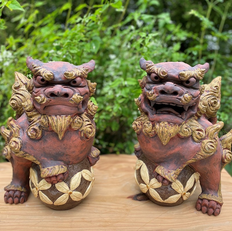 玉乗りシーサー てぃーち工房 やちむんと琉球ガラスなどのうちなーむんのお店 うぃーりきさん