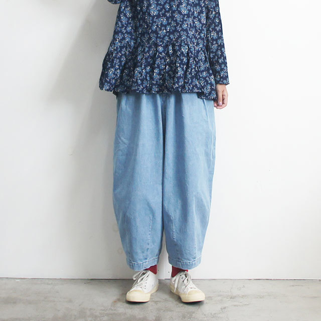 Harvesty ハーベスティ 10ozデニムサーカスパンツused 正規取扱店 レディース サーカスパンツ パンツ デニム ゆったり 春 夏 秋 冬 通販 品番aused Es Life エスライフ