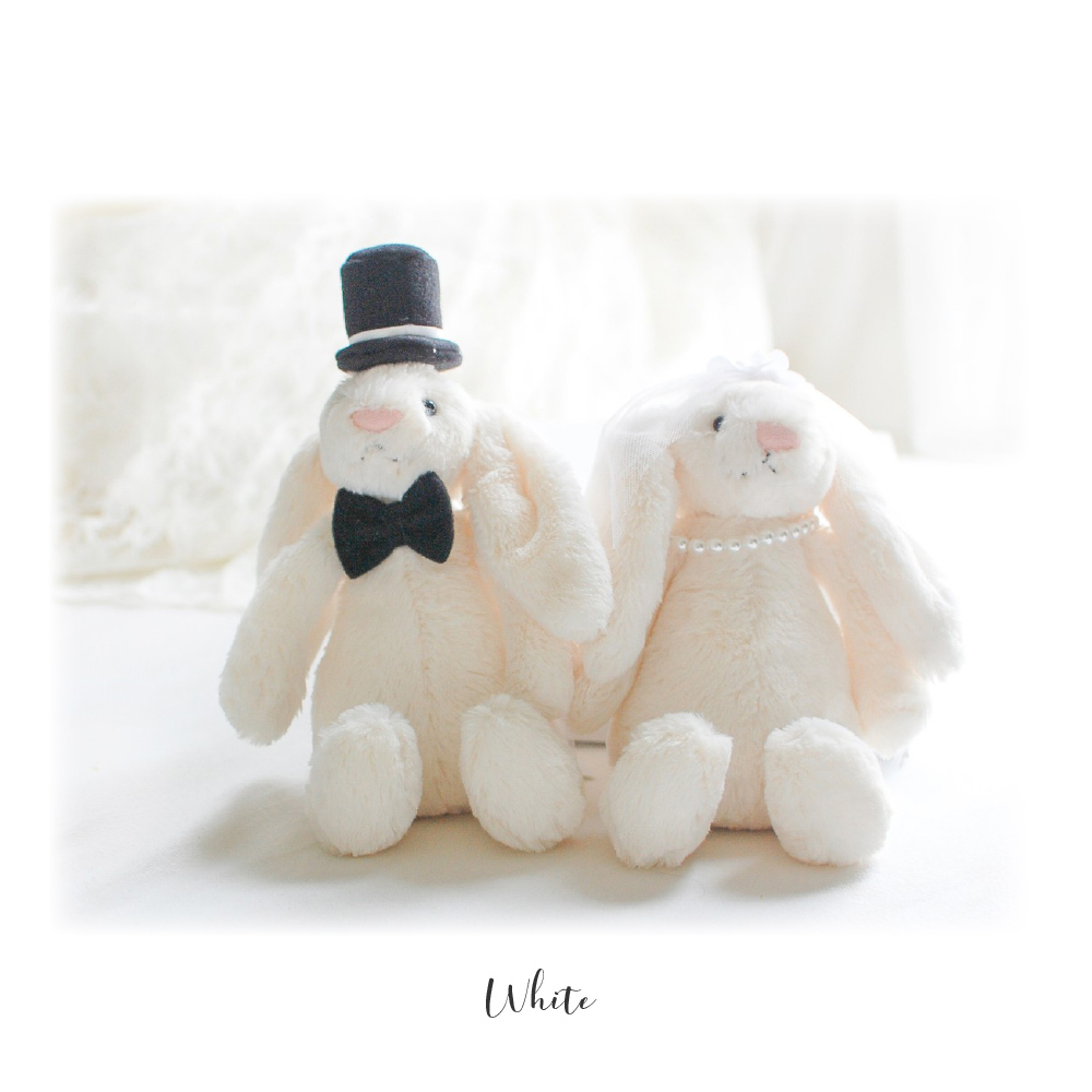 ウェルカムドール ぬいぐるみ ジェリーキャット バニー うさぎ ラビット ウェディングドール 結婚式 ファーストトイ 結婚祝い 出産祝い Snsで大人気のジェリーキャット Hanamei