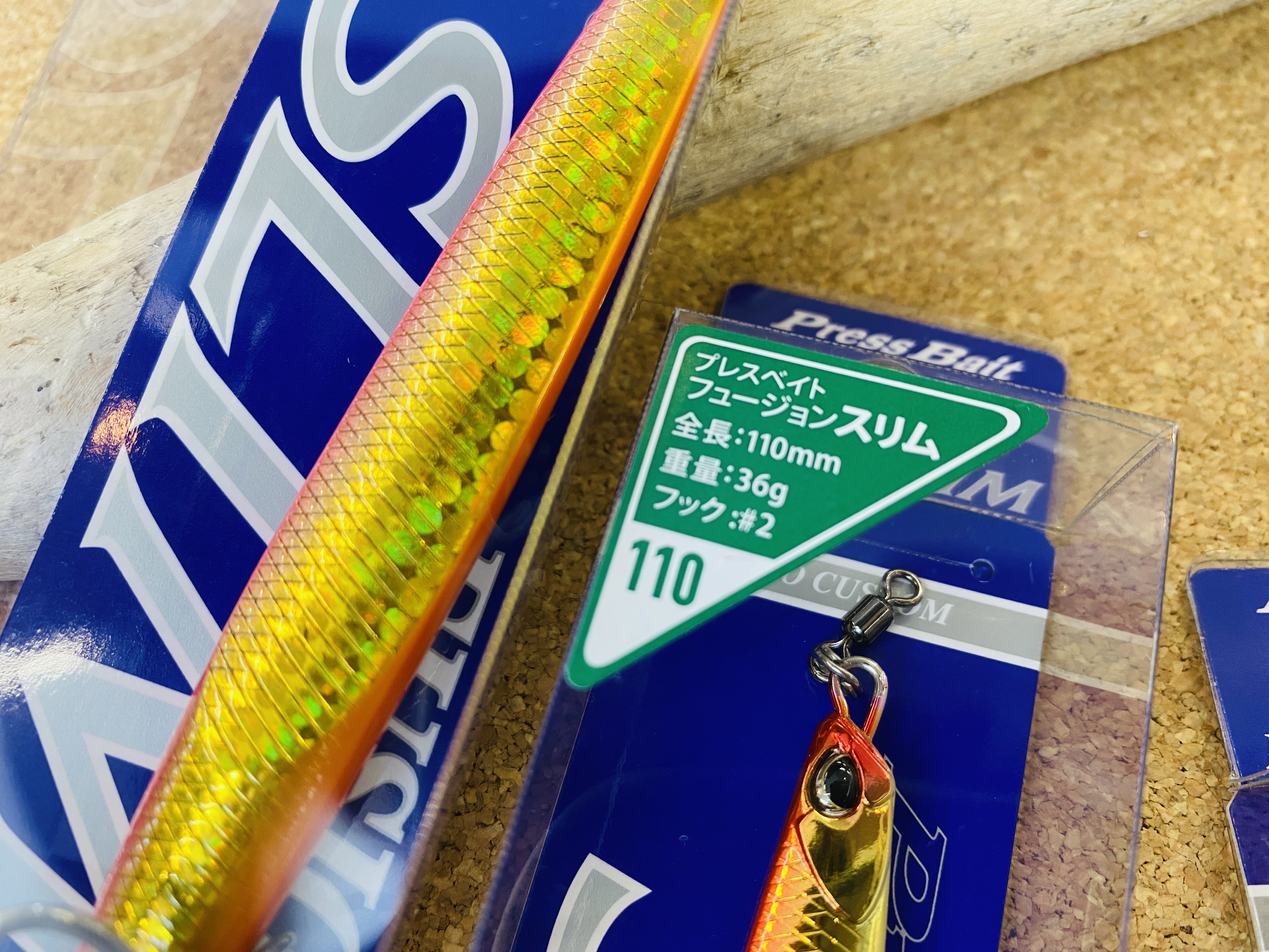 Duo Press Bait Fusion Slim 21問屋別注カラー Fishing Tackle Blue Marlin