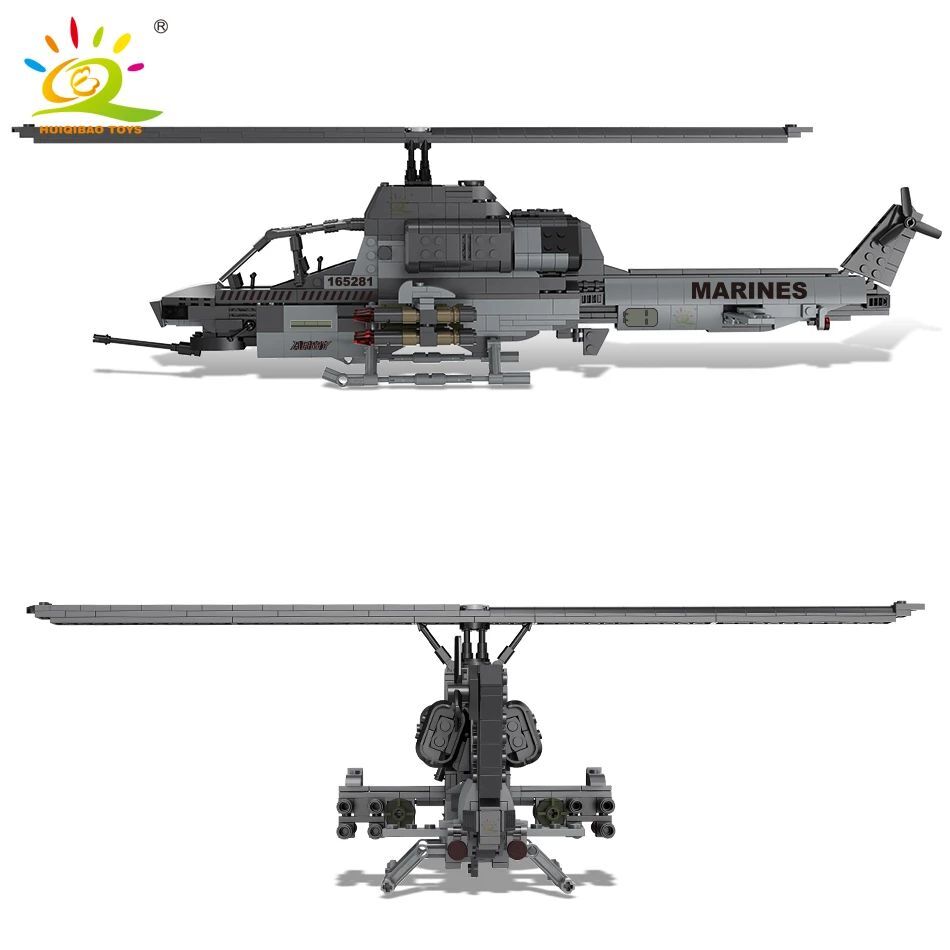 コブラah 1 攻撃ヘリコプター 戦闘機 ブロック 軍事 陸軍 飛行機 子供おもちゃ Pinbaer Shop ピンベアー ショップ