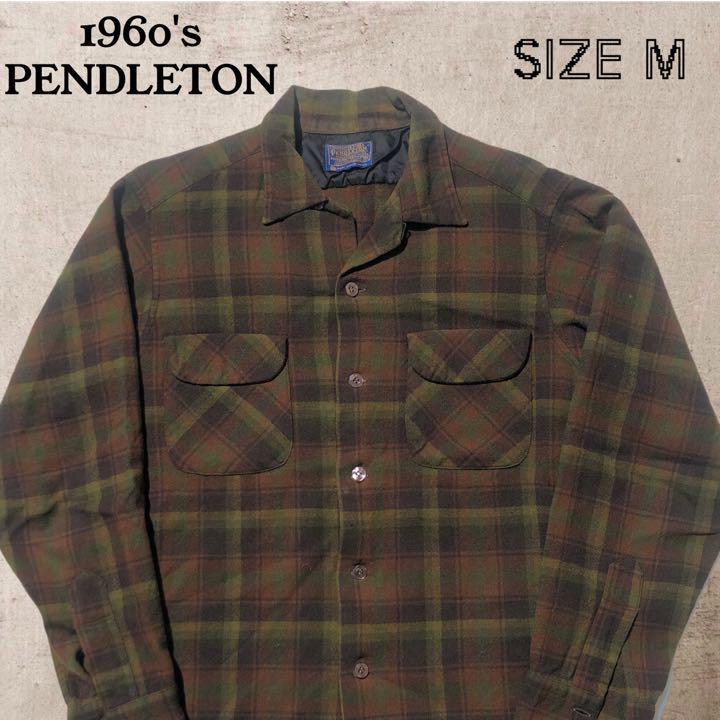 60s ビンテージ ペンドルトン PENDLETON ウールシャツ チェック | DUST MAGNET  CLUB【ヴィンテージ古着⚪︎トレンド古着⚪︎アメカジ⚪︎90s⚪︎コレクティブル】