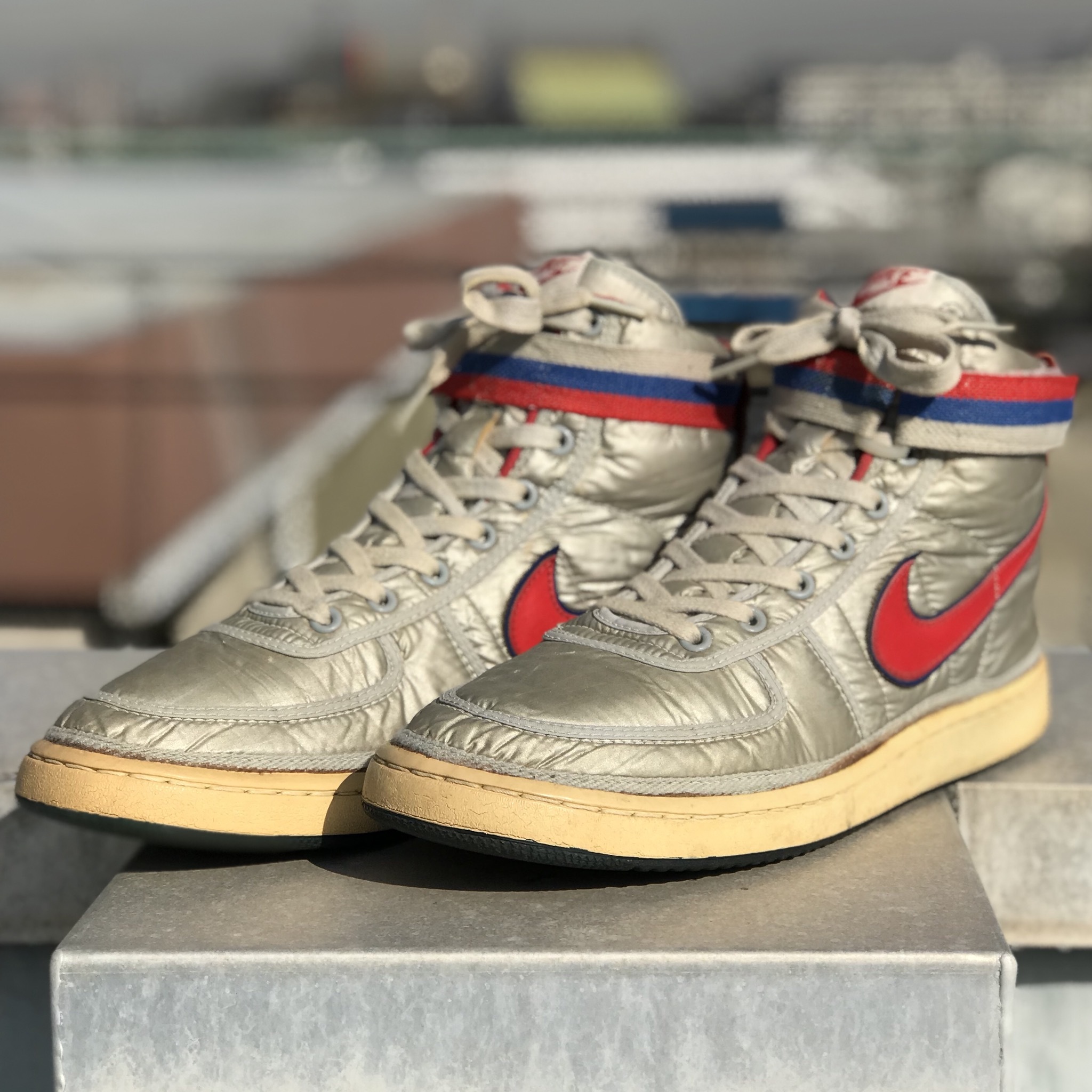 80 S Nike Vandal Supreme ナイキ バンダル サプリーム 84年製 オリジナル 希少 ヴィンテージ パラシュート ウルトラマンカラー Agito Vintage