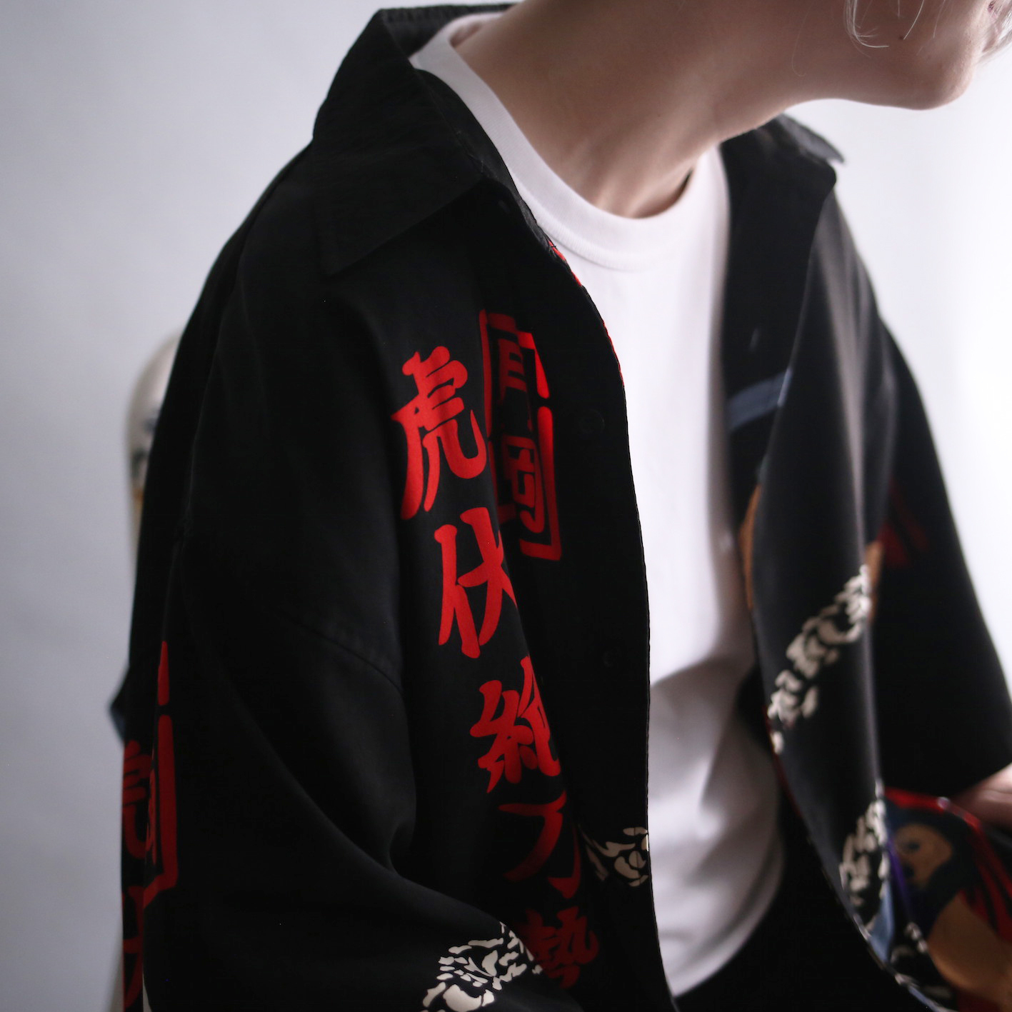 虎伏絶刀勢 Good Pattern Over Size H S Shirt Nihil