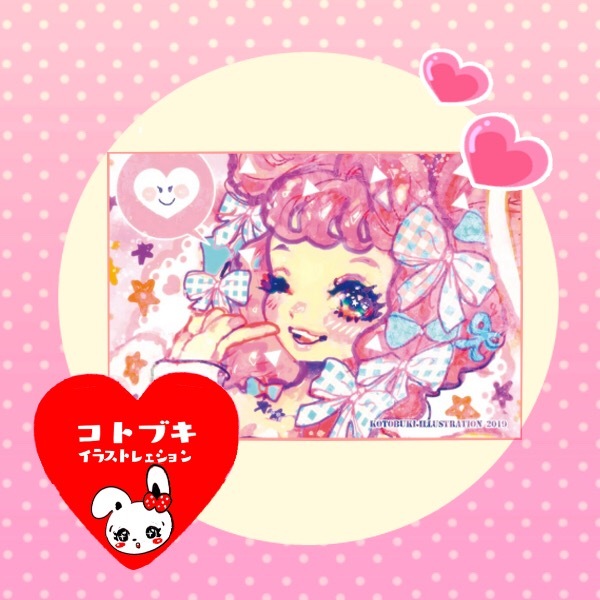 ポストカード ピンクエンジェルちゃん Kotobuki Online Shop