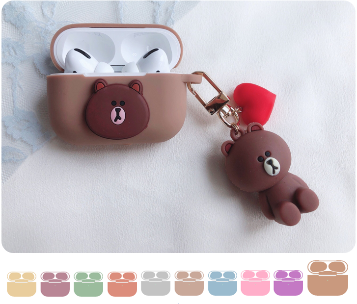 Airpodsケース Pro Brown ブラウンケース ブラウンキーホルダー Casemi Tokyo 大人可愛い がみつかる Airpodsケース Iphoneケース 専門店