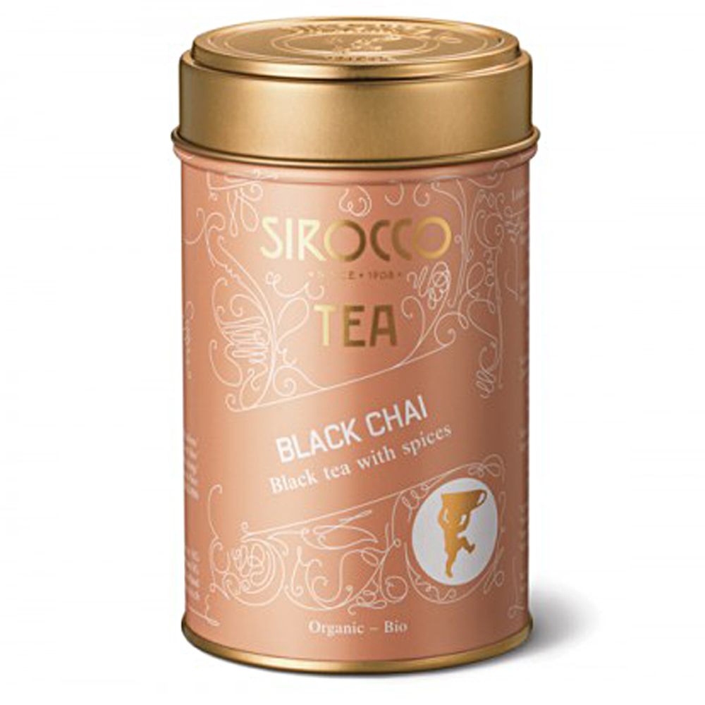 Black Chai ブラックチャイ 茶缶 130ｇ Sirocco Japan