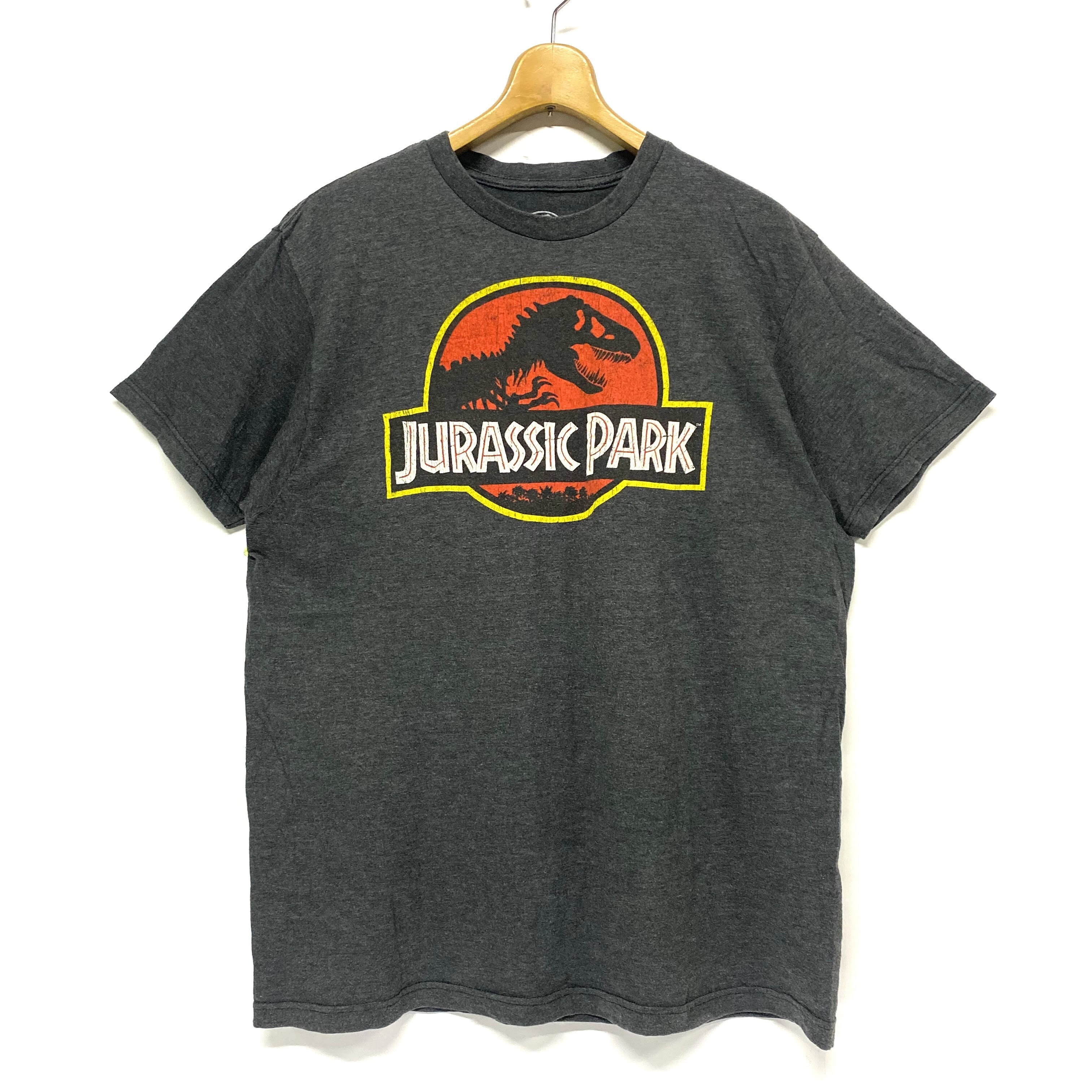 Jurassic Park ジュラシックパーク プリントtシャツ ムービーtシャツ メンズl 古着 Tシャツ Cave 古着屋 公式 古着通販サイト