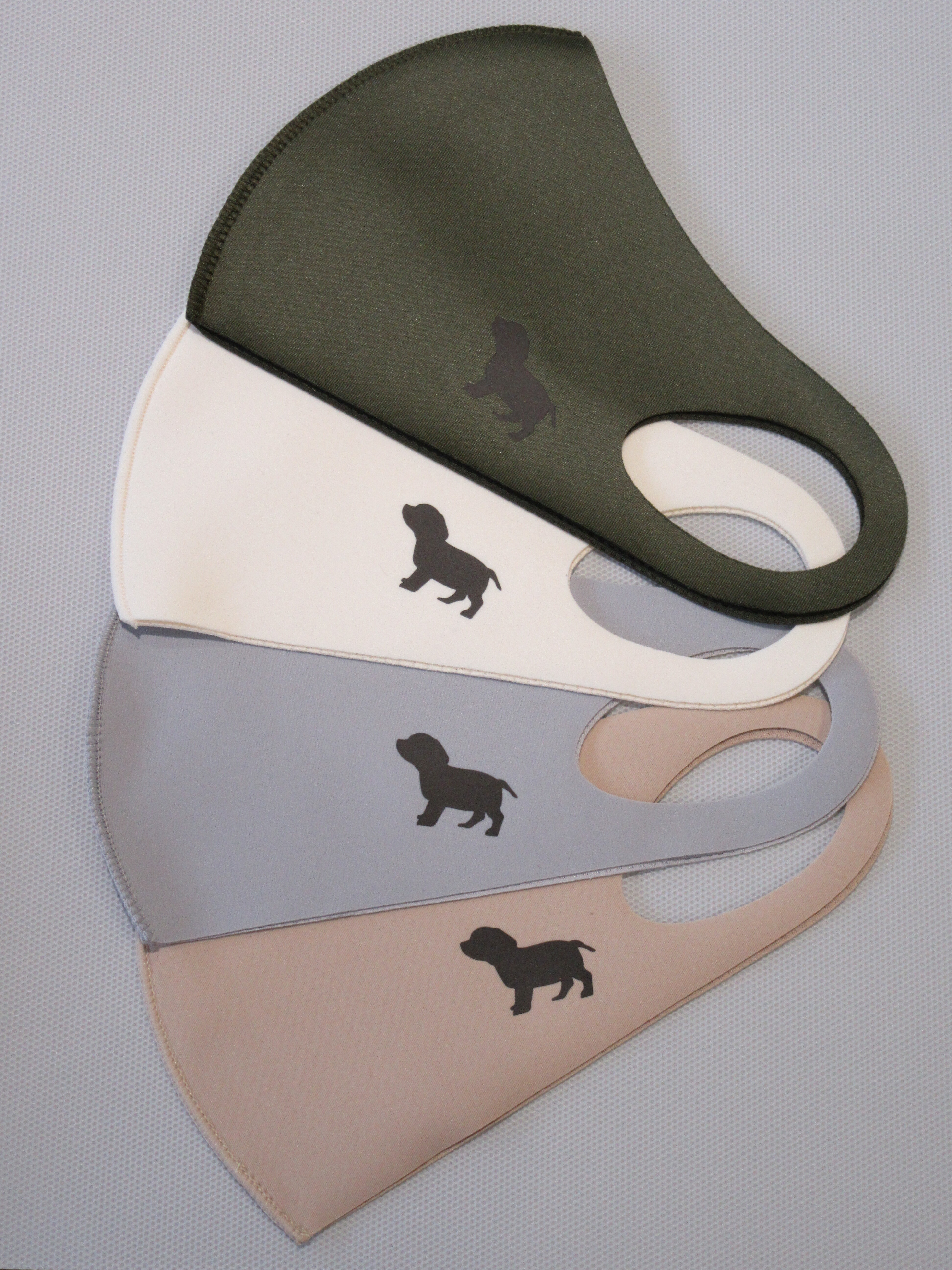 Suo スオ スキンフィットマスク 犬 Dog ブラックシルエット犬 オーロラ犬 大人用レギュラーサイズ Wm 025d M Suo スオ Utility For A New Suo Life