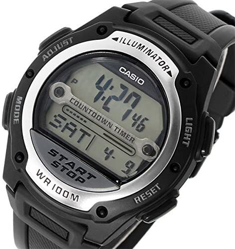 日本未発売モデル Casio カシオ サッカー 審判 レフリーウォッチ レフィリー W 756 1a ブラック 腕時計 ユニセックス 男女兼用 Watch Index