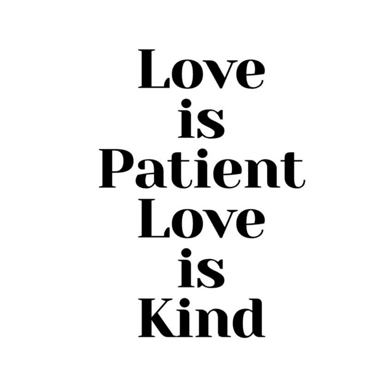 ウォールステッカー 聖書 名言 黒 マット 教会 Love Is Patient Love Is Kind Iby アイバイ ウォールステッカー 通販
