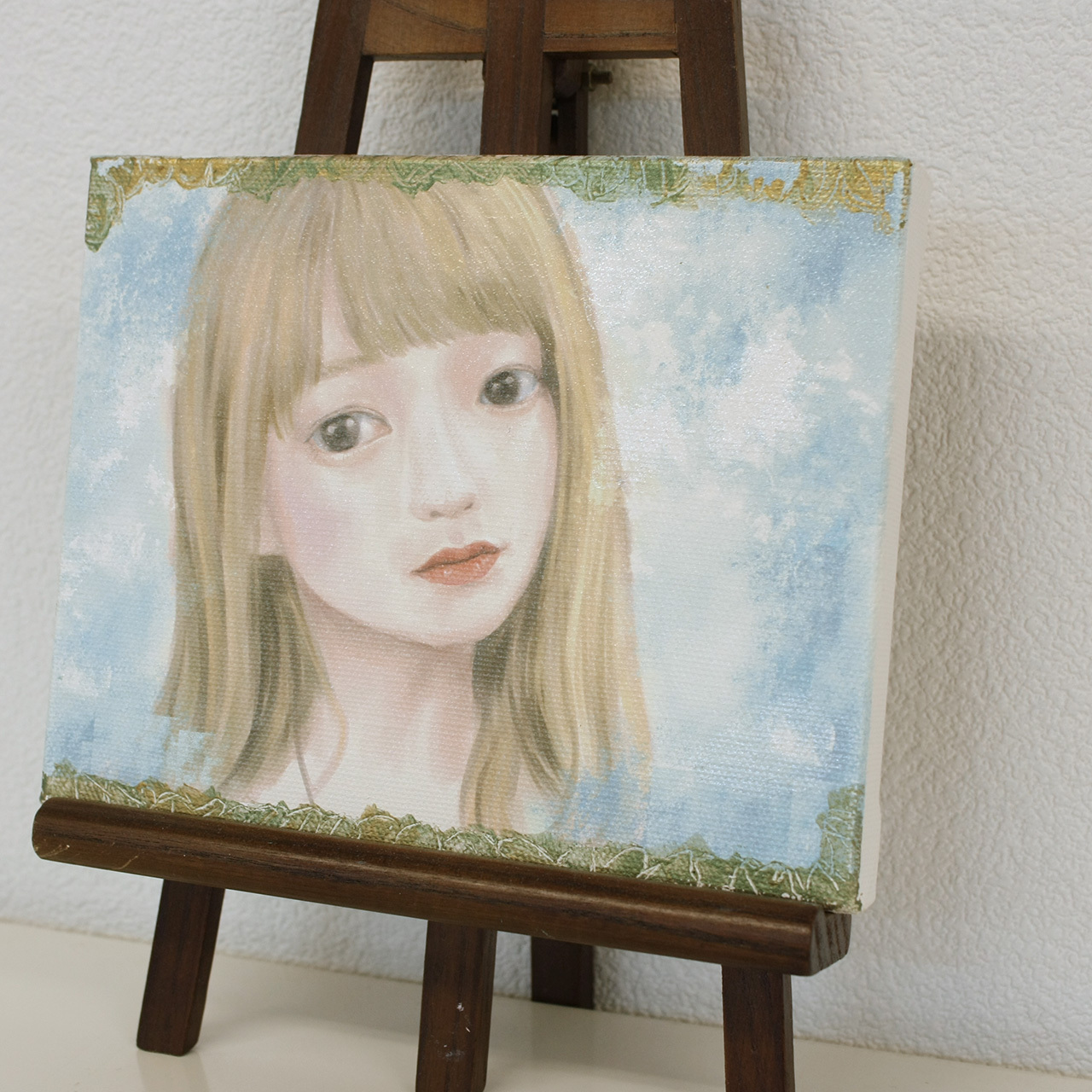 いつかまた 油彩画家 イラストレーター 浜地彩 キャンバスプリントパネル F0号 とうべつ商店街 Made In Tobetsu いつかまた 油彩画家 イラストレーター 浜地彩 キャンバスプリントパネル F0号 とうべつ商店街 Made In Tobetsu