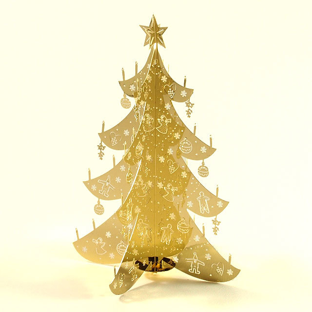 Pluto Produkter テーブル クリスマスツリー ミニ ゴールド みずいろブティーク