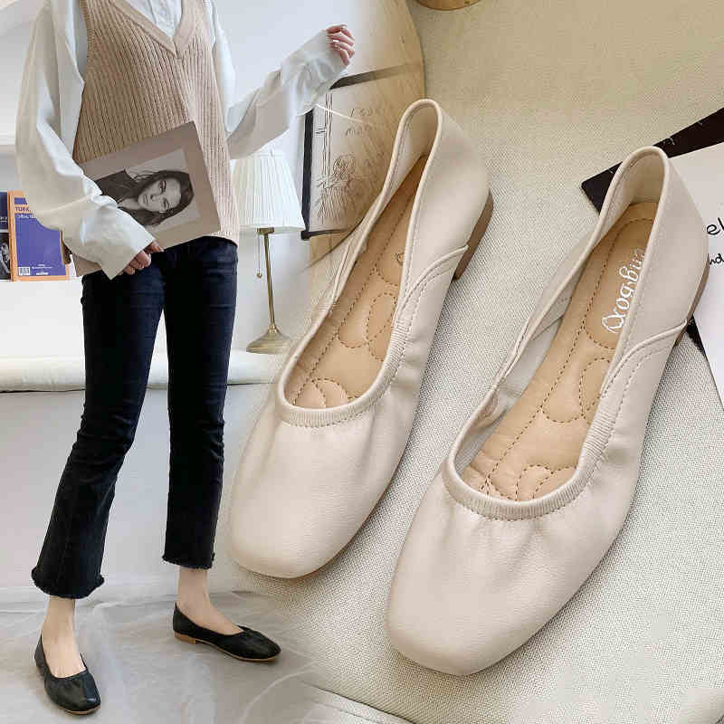フラットシューズ パンプス シューズ レディース ラウンドトゥ シンプル ナチュラル 通勤 シンプル 歩きやすい 履きやすい 春 夏 秋 冬 可愛い おしゃれ オルチャン 大人 代 30代 40代 デート お出かけ 女子会 旅行 レディース 韓国 韓国ファッション Country Road