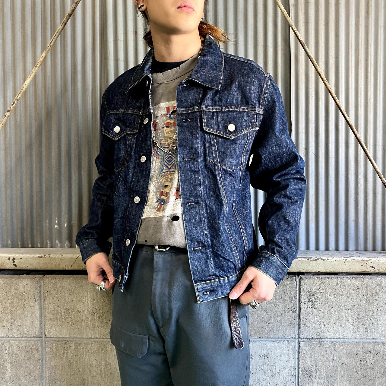 helmut lang denim jacket 本人期 深水光太さん着用 | udaytonp.com.br