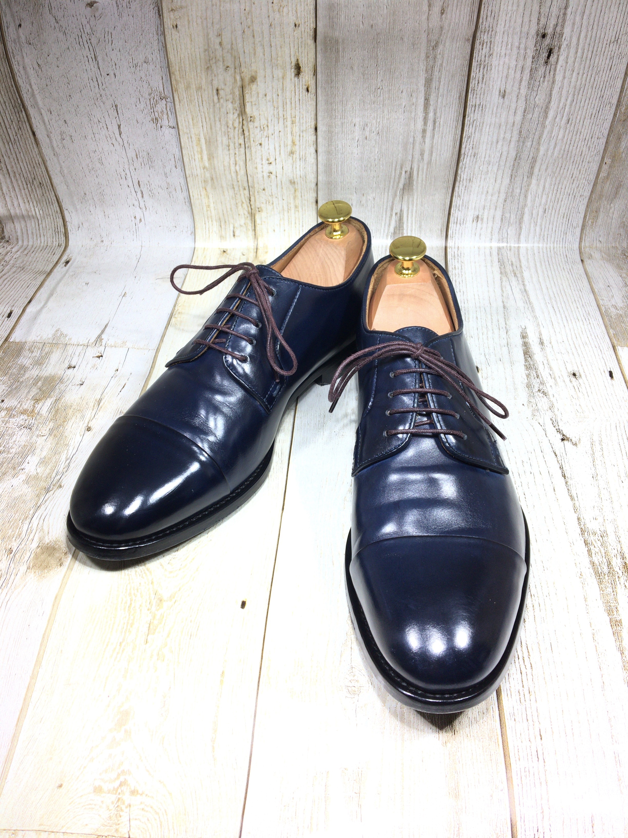 ポールスミス Paul Smith ストレートチップ ネイビー 25cm 中古靴 革靴 ブーツ通販専門店 Dafsmart ダフスマート Online Shop