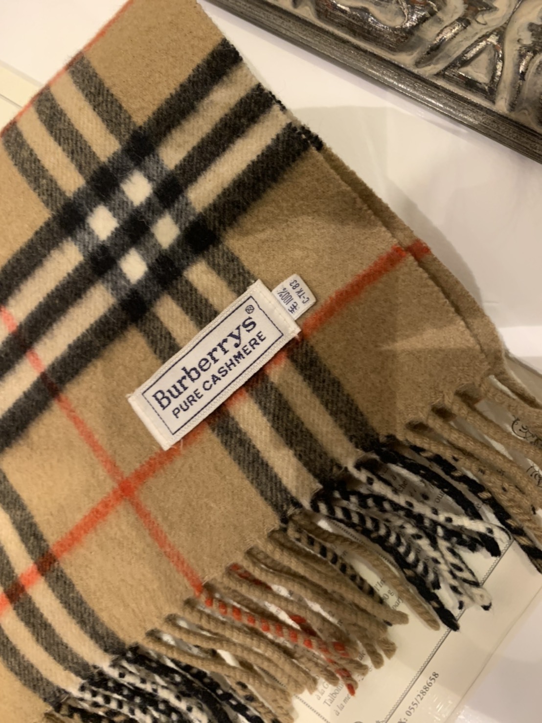 Burberry Muffler Check バーバリー マフラー チェック ｕｔａ５