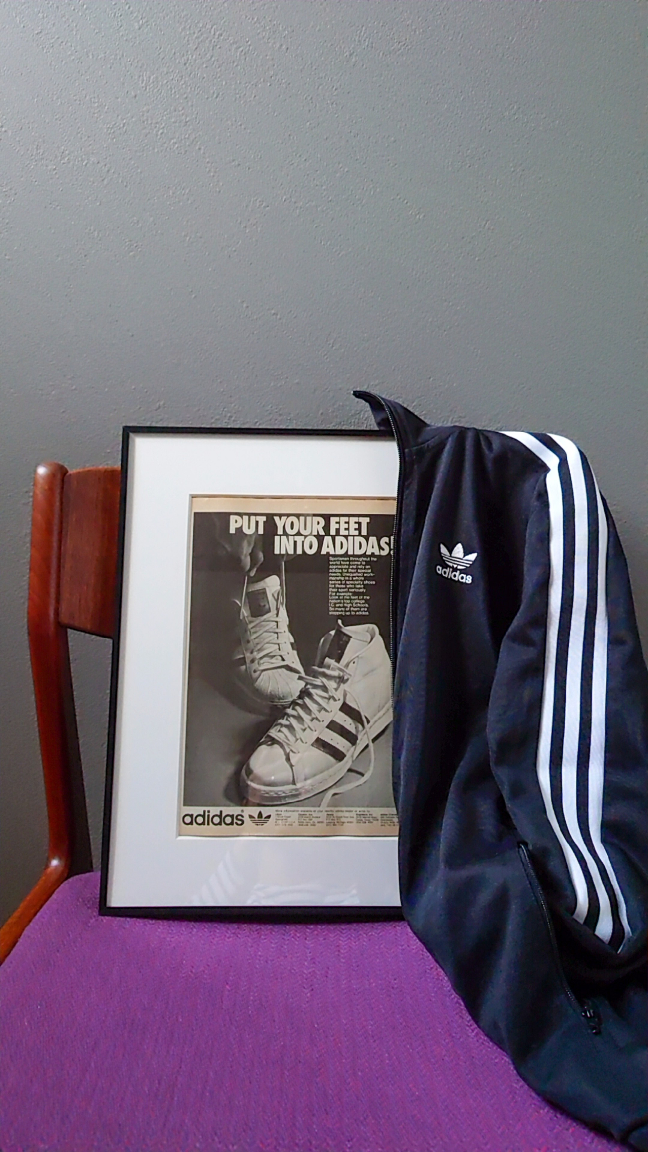 1975 Adidas アディダス スーパースター スニーカー アドバタイジング ポスター Ad 広告 アート ヴィンテージ 07 Vintage セブン ヴィンテージ ヴィンテージ セレクト オンライン ストア