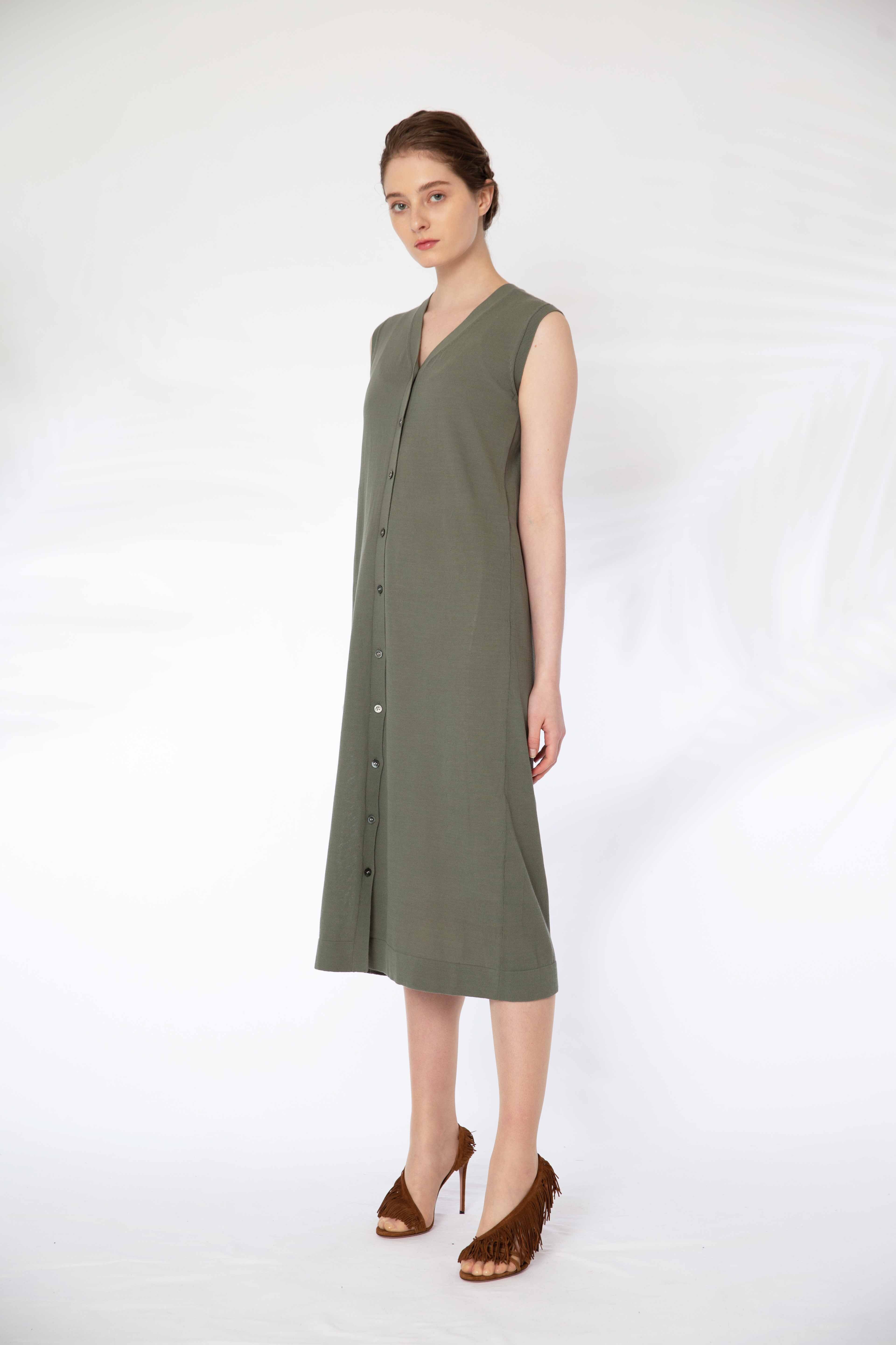 2way ノースリーブジレワンピース Mkme10 Mani Pulite