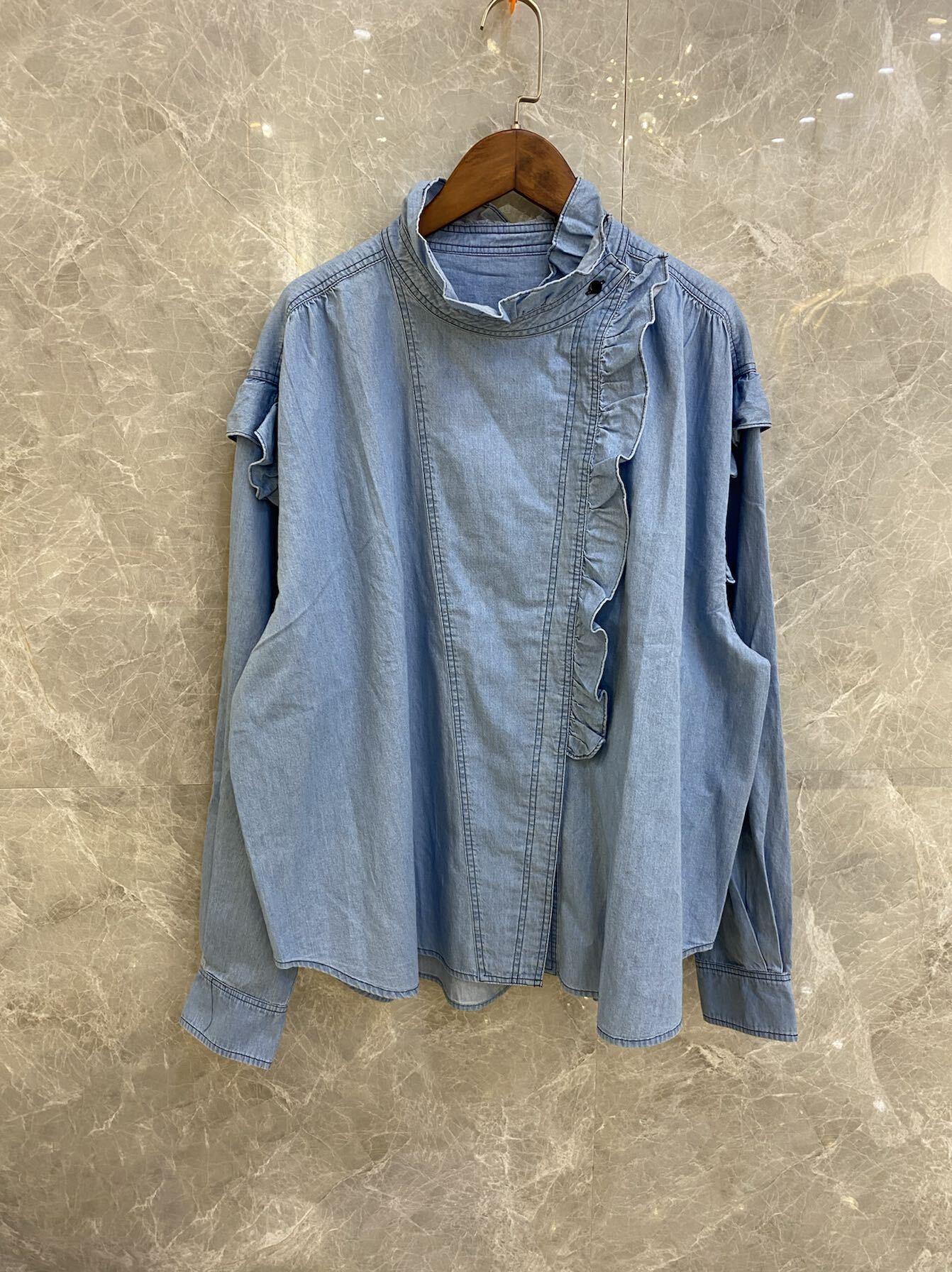 デニムフリルトップス 2444 Lovers5