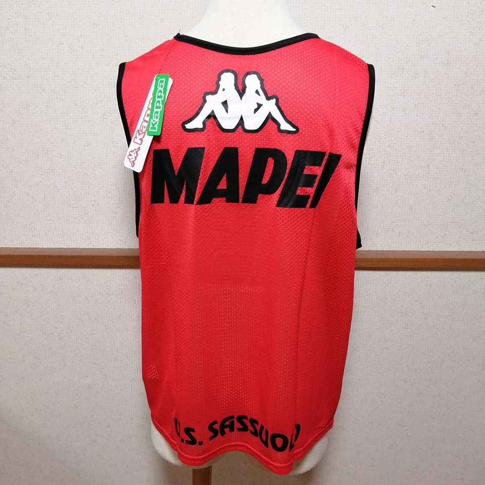 想像を超えての Usサッスオーロ 18 19 プレマッチウェア 赤 Kappa サッカー イタリア セリエa 本店は Tortellini Co