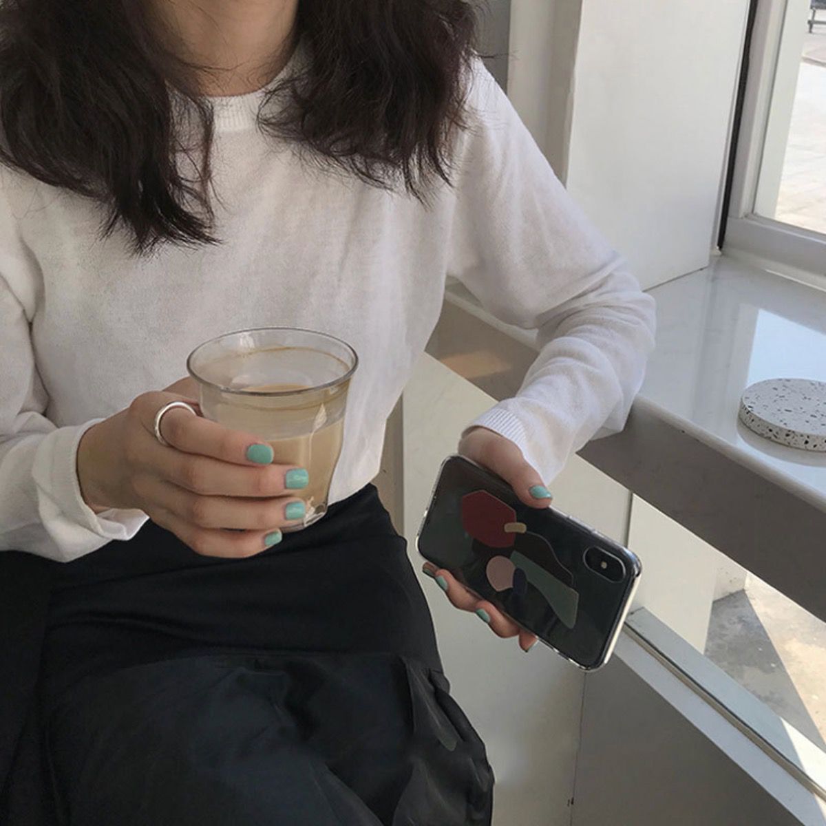 Iphone ケース 韓国 シンプルイラスト デザイン モチーフ 個性的 カラフル クリア シンプル ケース 可愛い お洒落 Iphone7 8 Iphonex Xs Iphonexr セレクトショップオンリーユー