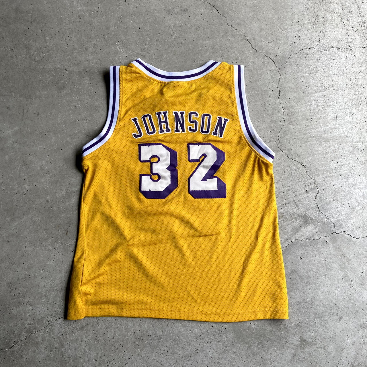 良品 NBA LAKERS マジック・ジョンソン ユニフォーム レイカーズ www