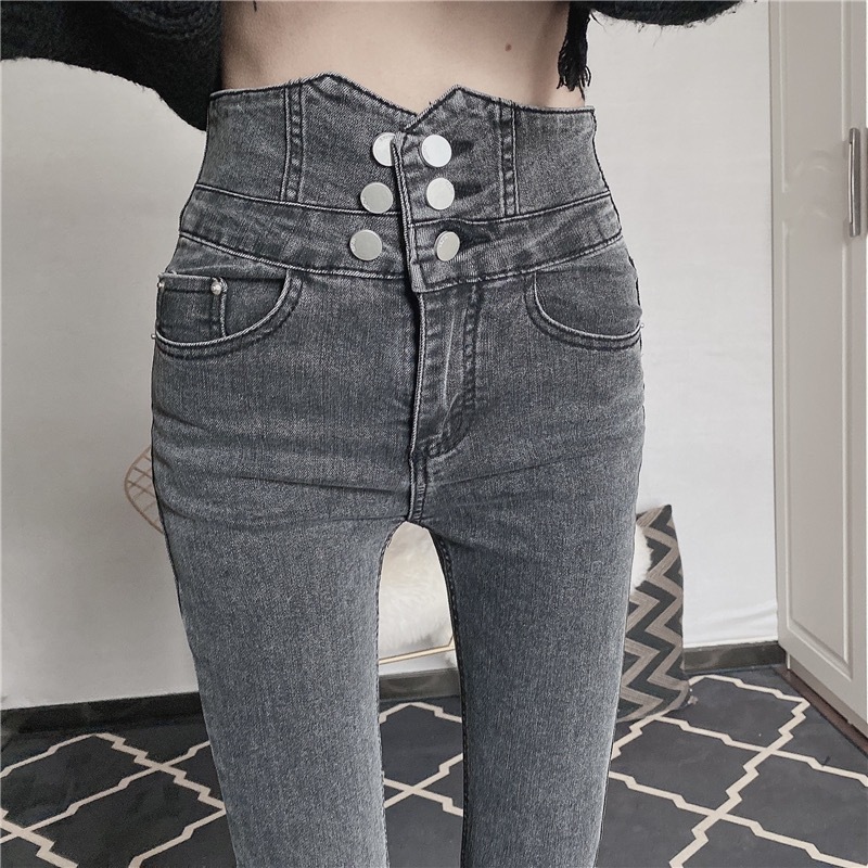 ハイウエストデニムスキニーパンツsb1411 Stella Tokyo