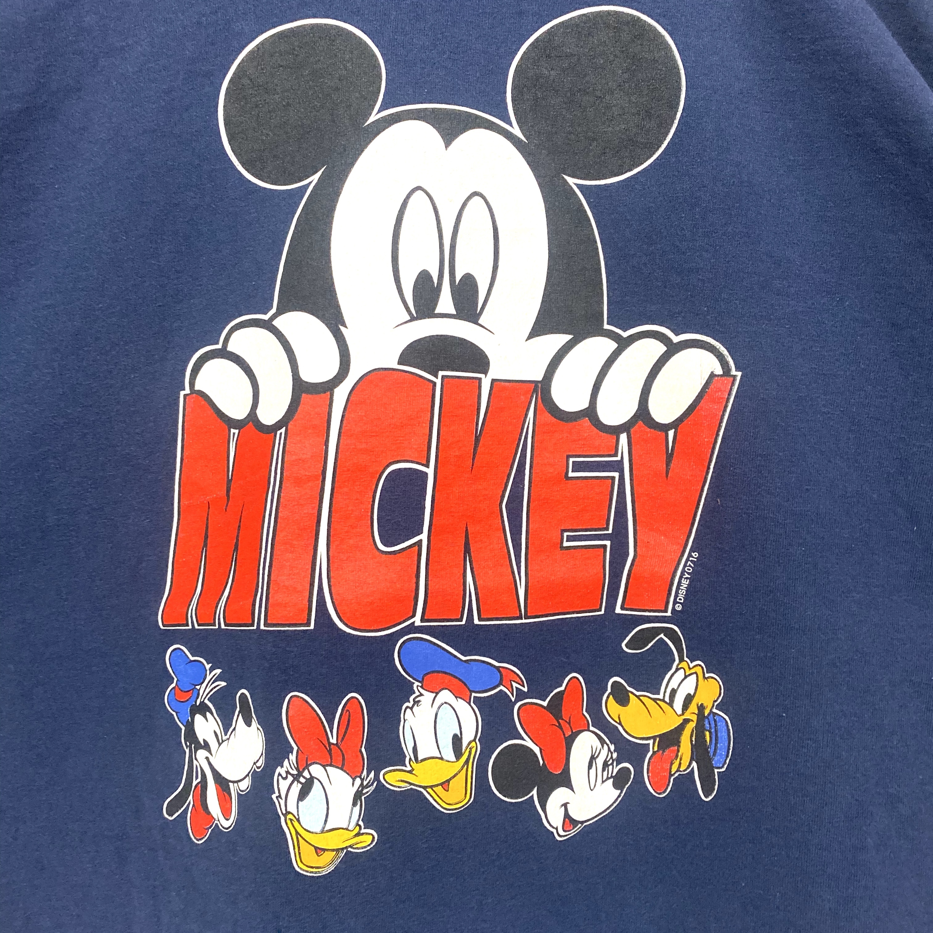Disney ディズニー Mickey Unlimited Mickey Mouse ミッキーマウス プリントtシャツ キャラクターtシャツ メンズl レディース 古着 Tシャツ All15 Cave 古着屋 公式 古着通販サイト