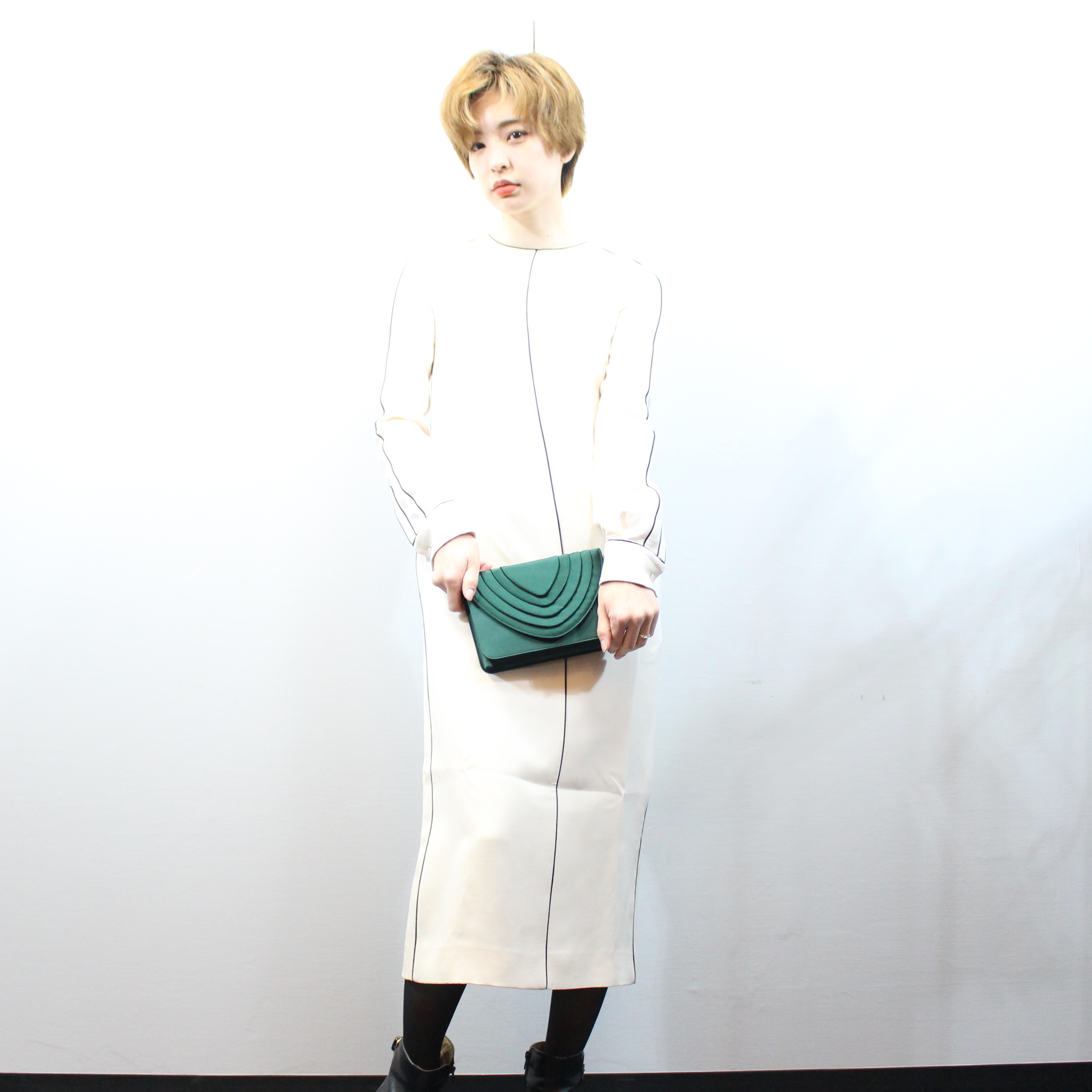 取寄品 Valentino ヴァレンチノシルクウールパイピングワンピース 即納最大半額 Www Ijqr Net