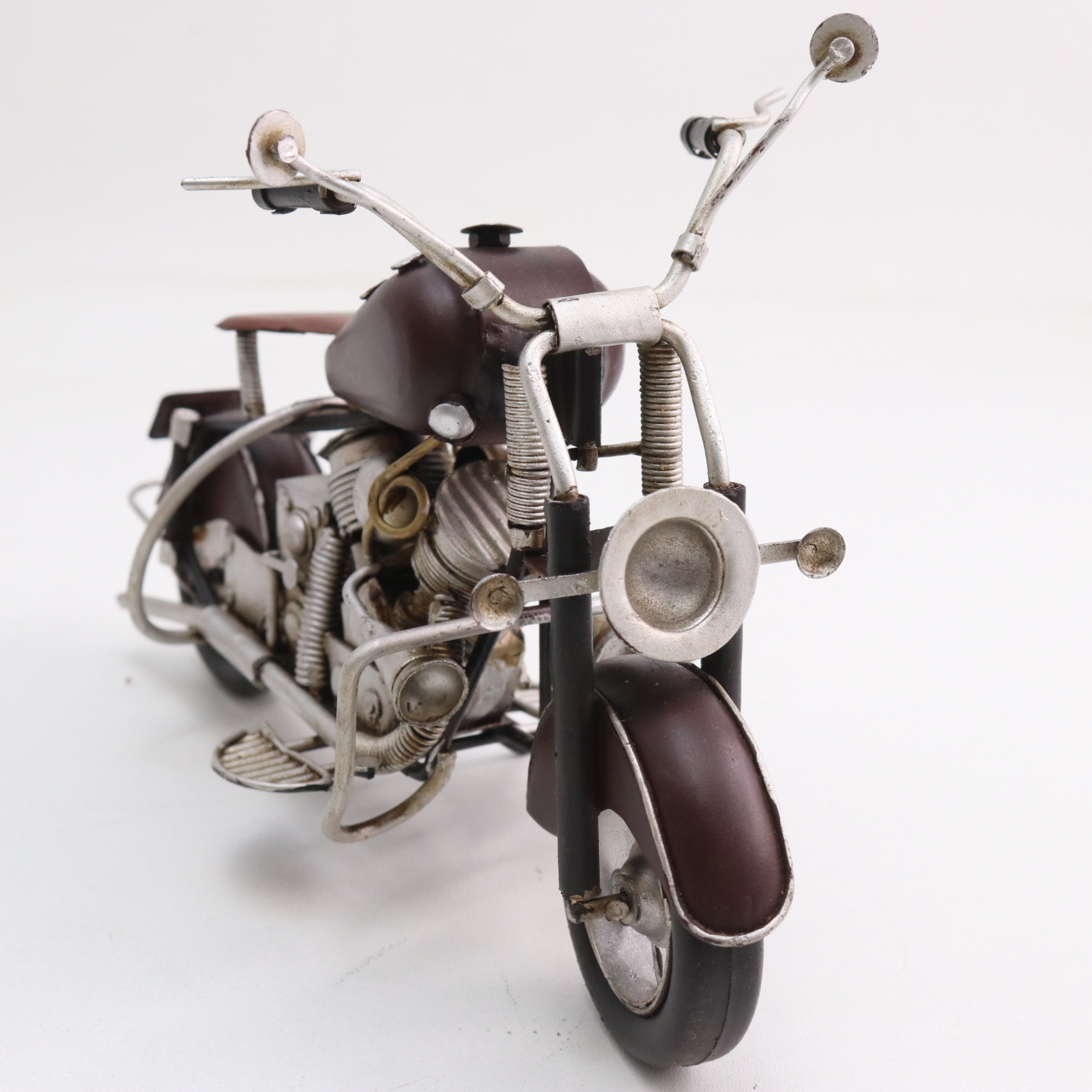 アメリカン バイク クラシック ブリキ おもちゃ オブジェ 置物 インテリア 雑貨 ノスタルジック 鉄 アンティーク雑貨 おしゃれ ギフト ディスプレイ インテリア雑貨 雑貨屋リエット