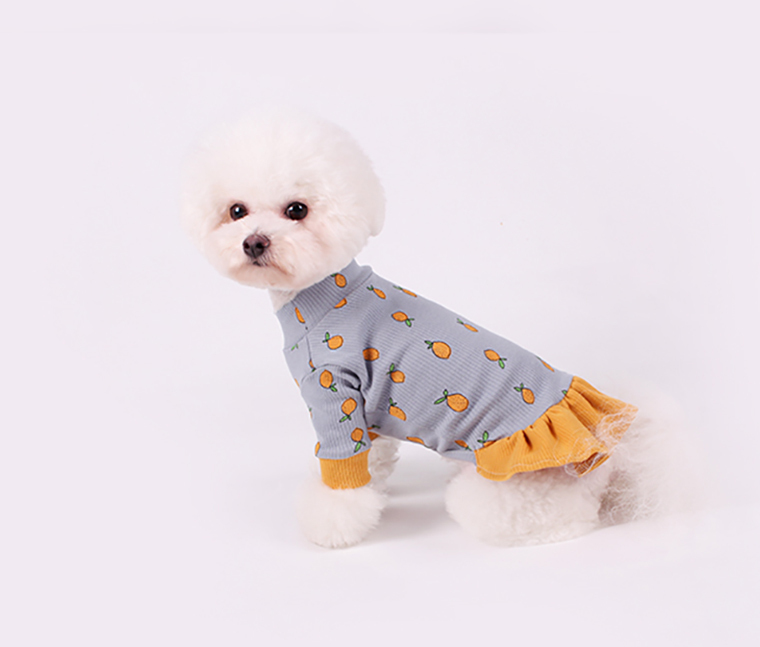 Lemon Onepiece S Xl 2color 犬服 秋冬 新作 可愛い 犬の服 ドレス お揃い ドッグウェア 小型犬 中型犬 猫 ペット用品ショップ Nari Pet