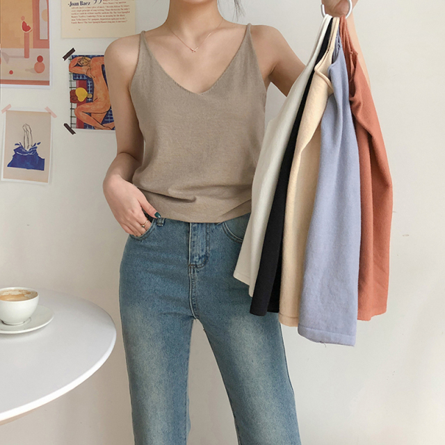 パステルvネックキャミソール No 10pm