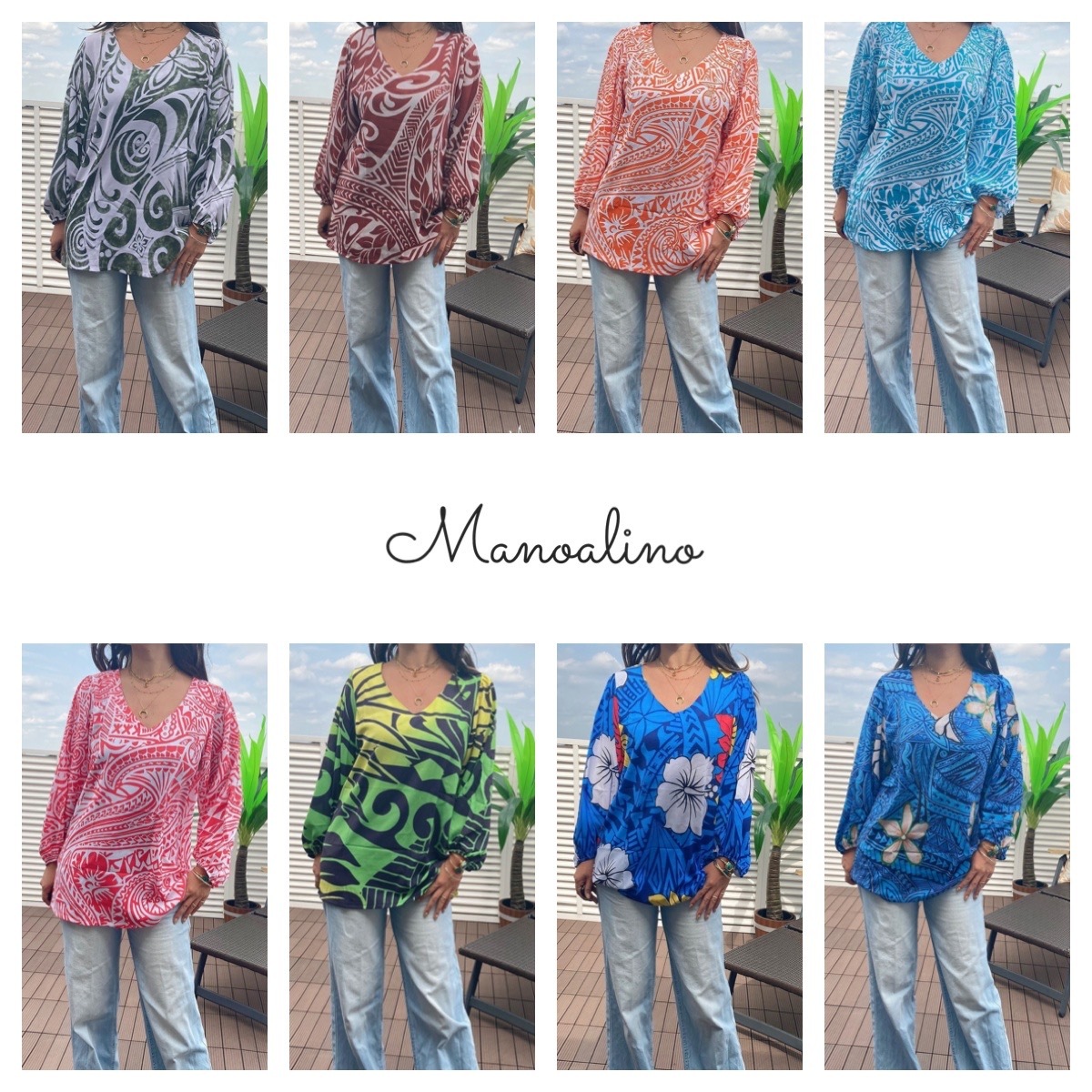 Hawaiian Tribal Tops ハワイアントライバル柄トップス Manoalino Hawaiianjewelry Hawaiianaccessory Select