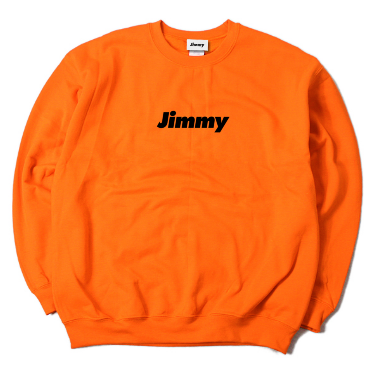 ベーシックロゴ トレーナー オレンジ Jimmy 公式通販サイト