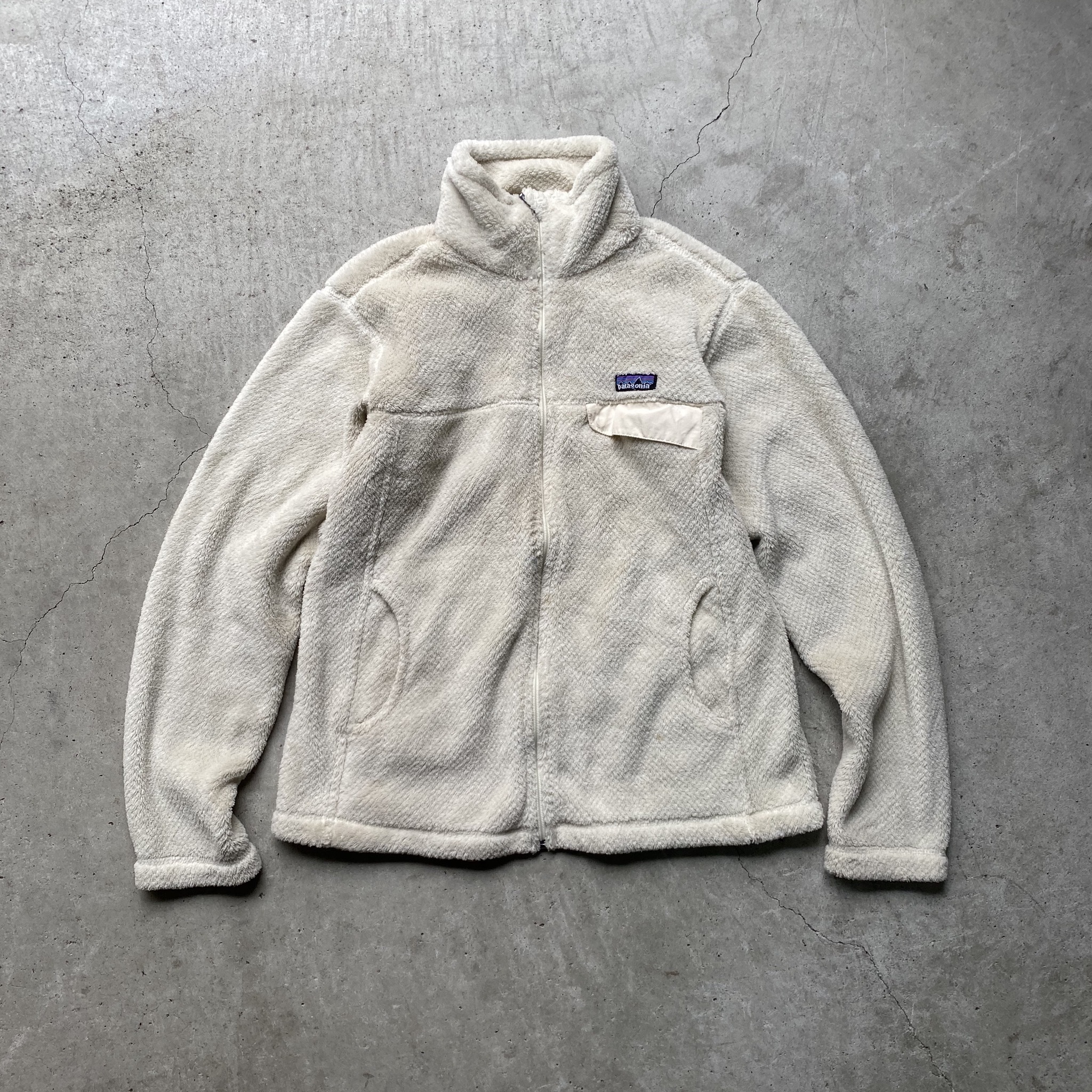 Ladies 10年製 Patagonia パタゴニア リツールジャケット ボア フリースジャケット f0 Polatec ポーラテック ホワイト 白 レディースm 古着 アウトドアジャケット Cave 古着屋 公式 古着通販サイト