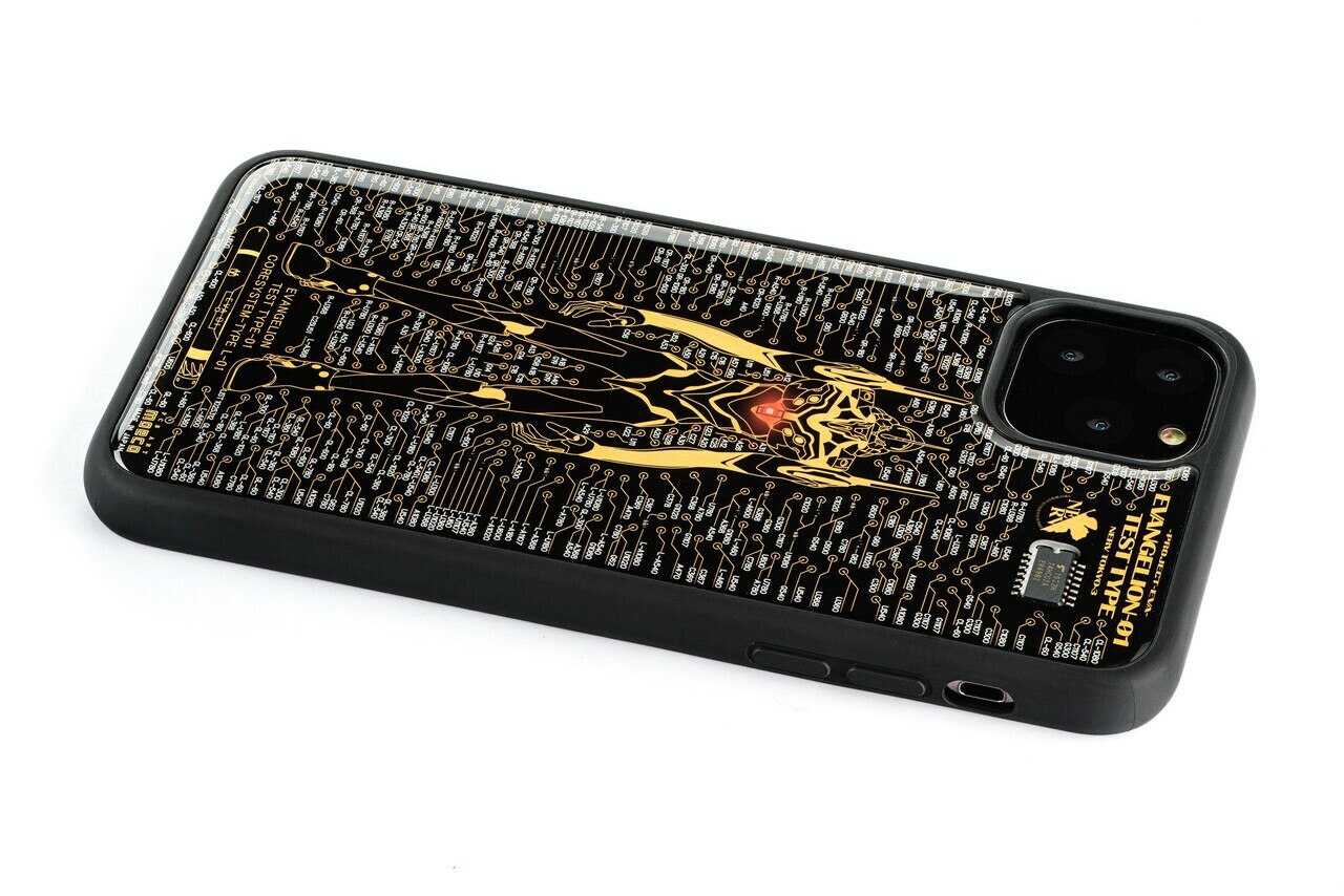 Flash Eva01 基板アート Iphone 11 Pro Max ケース 黒 東京回路線図a5クリアファイルをプレゼント Pcb Art Moeco