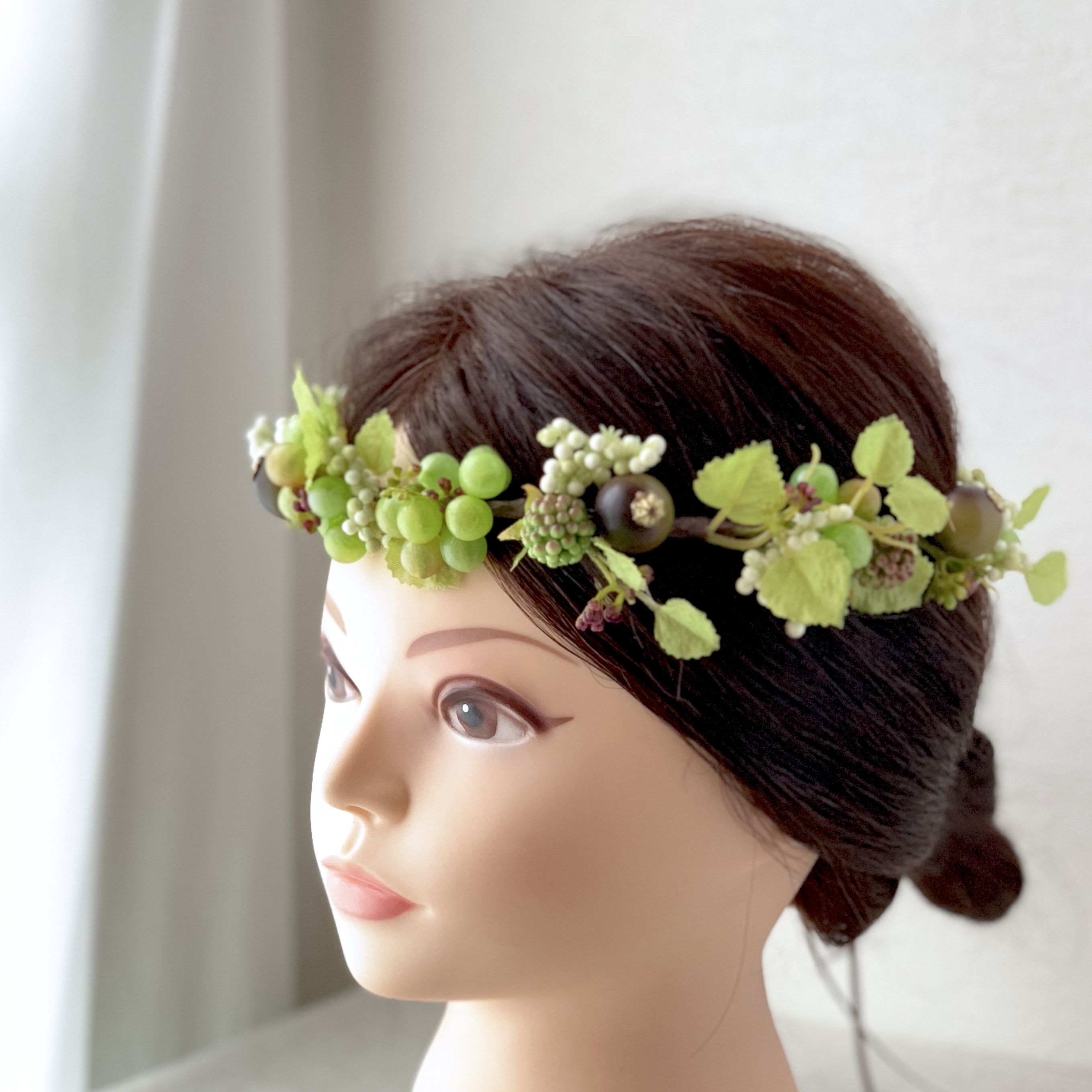 ベビー キッズ 花冠 ブドウ 華の人 Occhi