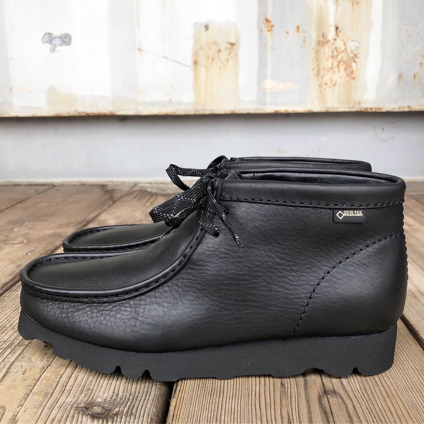 gore tex wallabees