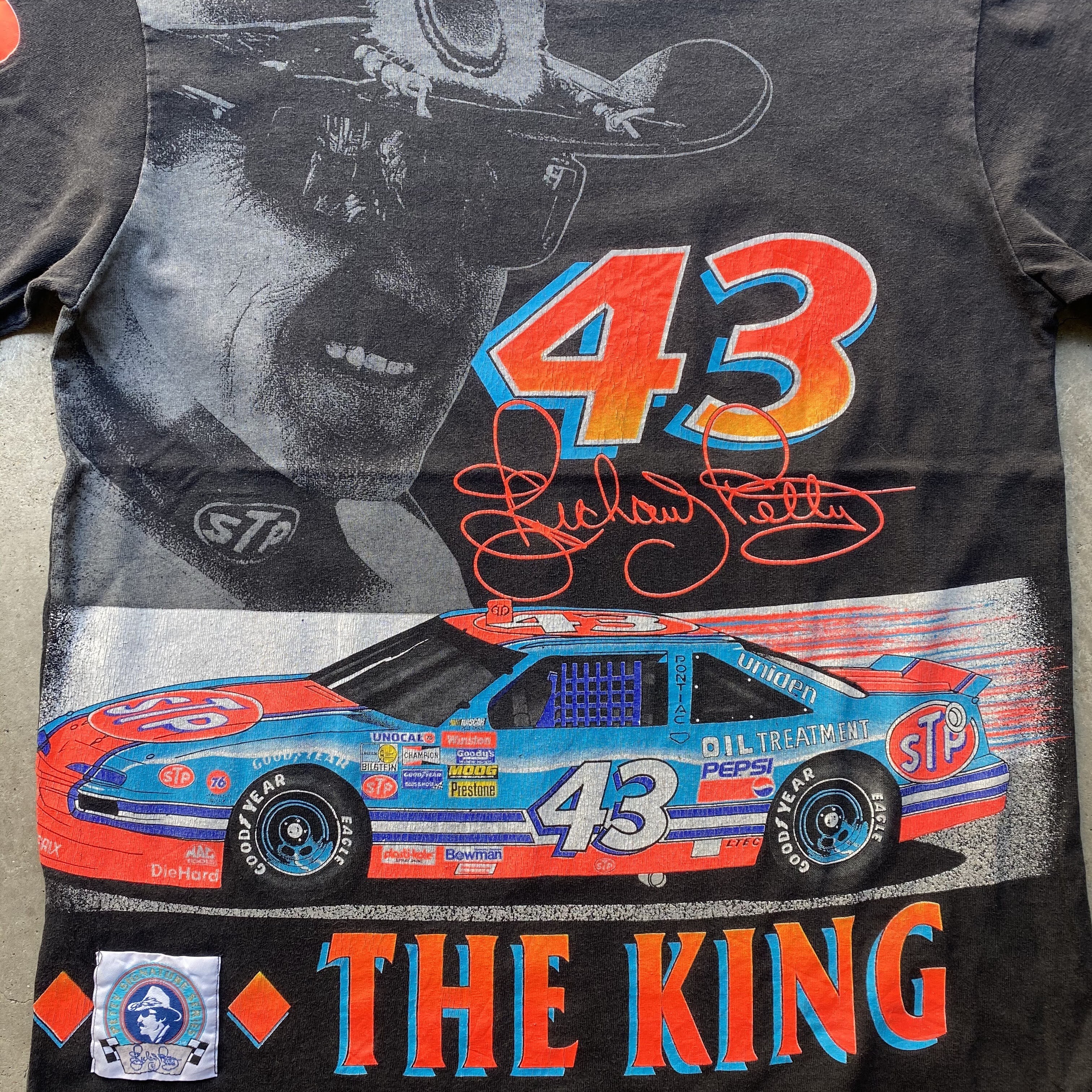 90年代 Richard Petty リチャード ペティ レーシングtシャツ ヴィンテージ メンズl 古着 Tシャツ Cave 古着屋 公式 古着通販サイト