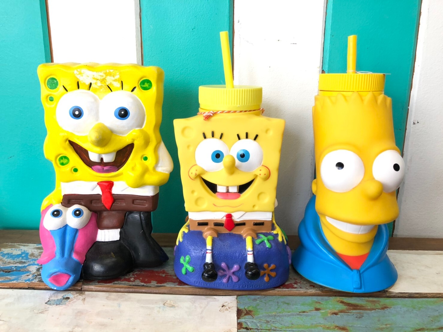 Ush Spongebob Squarepants Drink Bottle ユニバーサルスタジオハリウッド スポンジボブ ドリンクボトル The Puppez E Shop ザ パペッツ松本 Webショップ