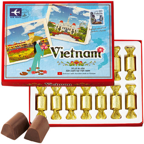 賞味期限 12 2 ベトナム ミルクチョコレート 14粒 Pxstore
