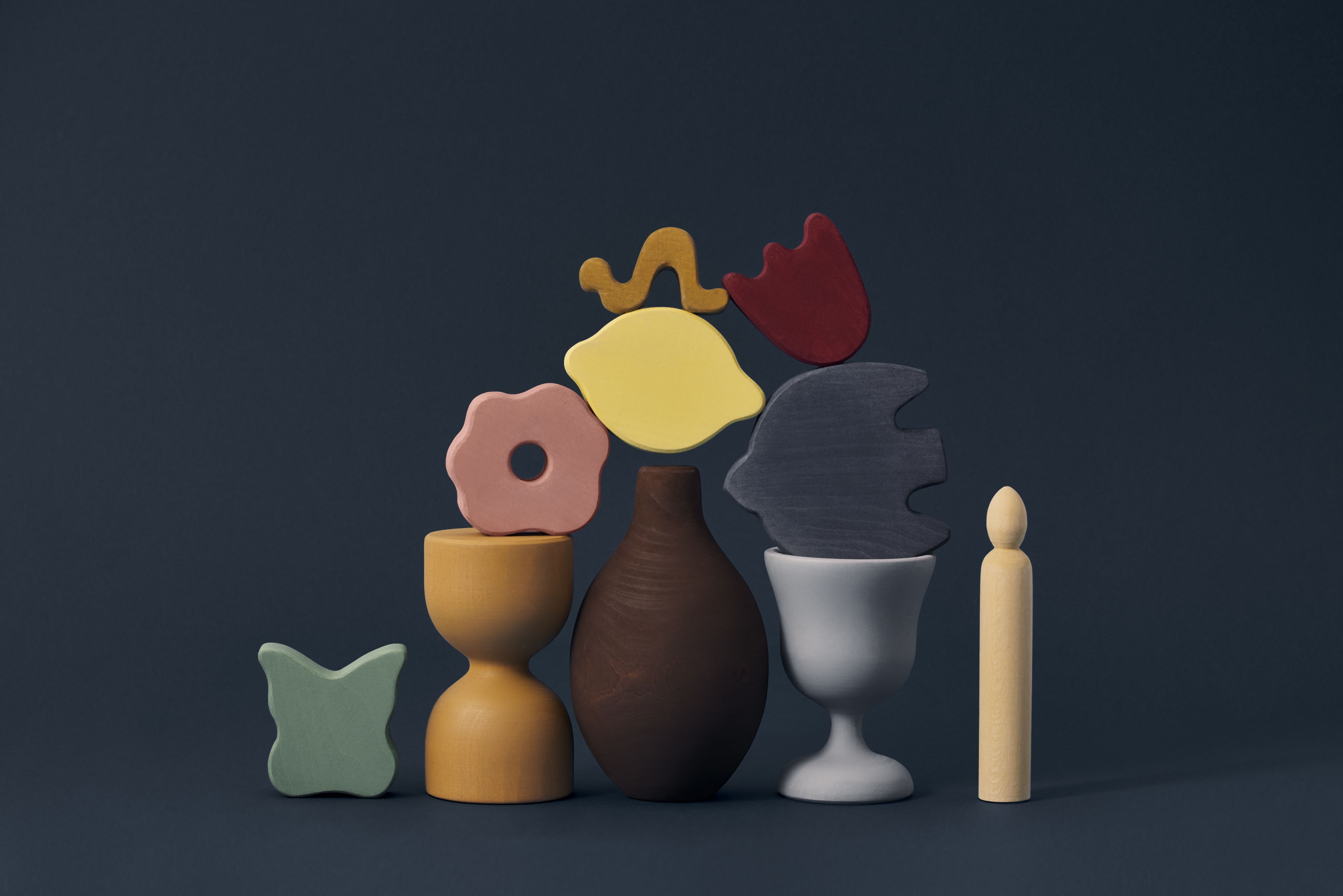 Radugagrez ラドガグレ Vanitas Building Blocks 木のおもちゃ 知育玩具 ごっこ遊び おしゃれインテリア 誕生日プレゼント ギフト 木のぬくもり スタッキング 積み木 インテリア雑貨 輸入雑貨 Mimi Style