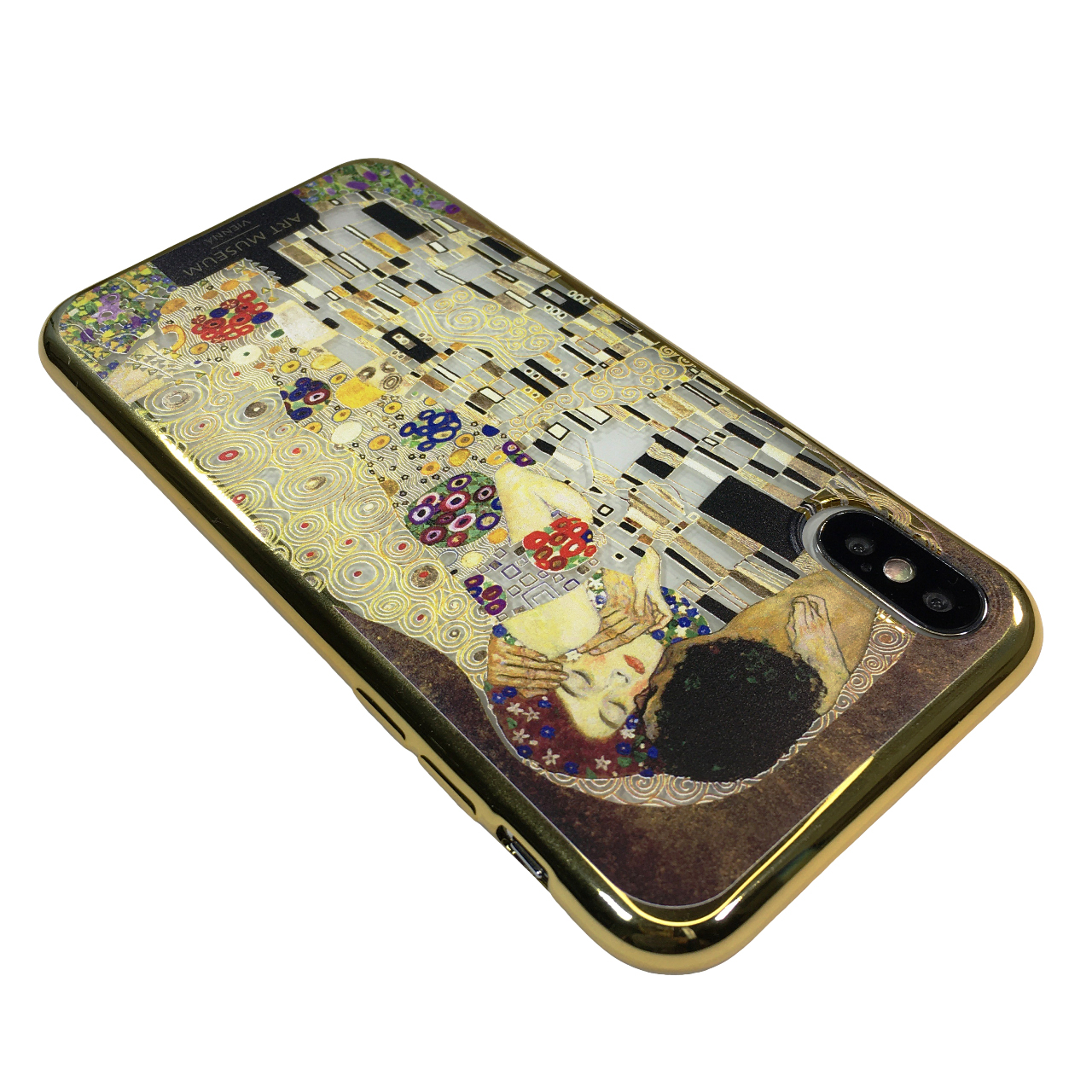 液体無し Artify Iphone X Xs メッキtpuケース クリムト キス Aj Klimt World