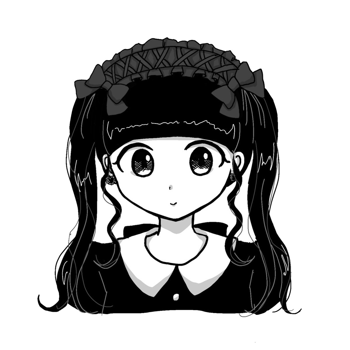 しらいちゃん描き下ろしイラストステッカー しらいちゃんver しらい 白羽のおみせやさん