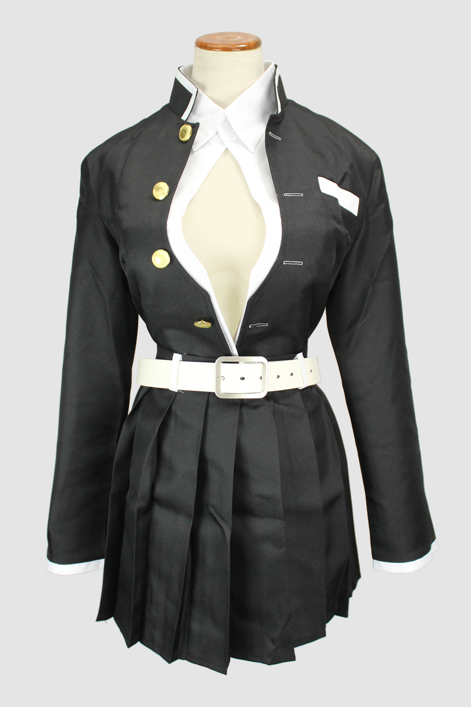 鬼滅の刃 甘露寺蜜璃 かんろじみつり 鬼殺隊隊服 受注品 文化雑貨スタジオ凛 コスプレ 撮影用衣装 ウィッグ 小道具 武器 雑貨 の通販サイト