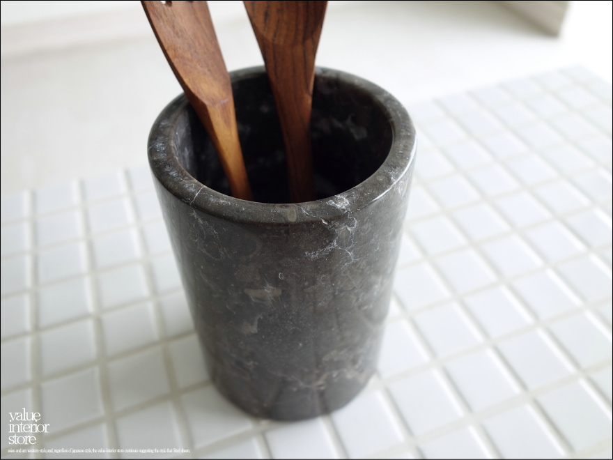 マーブル 歯ブラシスタンドgy 天然大理石 歯ブラシホルダー 新品 歯ブラシ立て ペン立て 洗面用品 手作り F8 X H11 5cm Valuestore